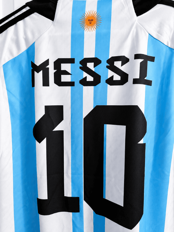 Argentina Messi 10 Jersey – Premium Football Fan Jersey image 5