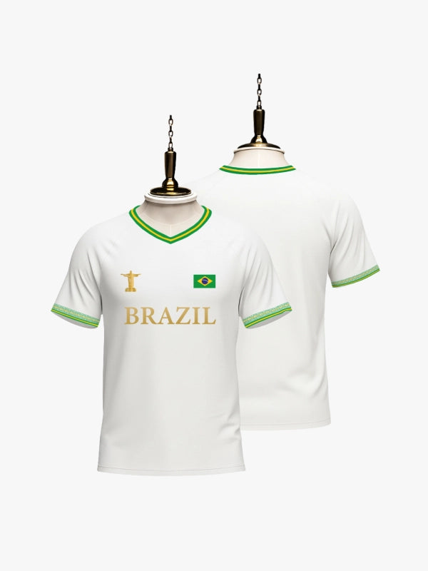 Brazil World Cup Signature Jersey (White) by Shopsery image