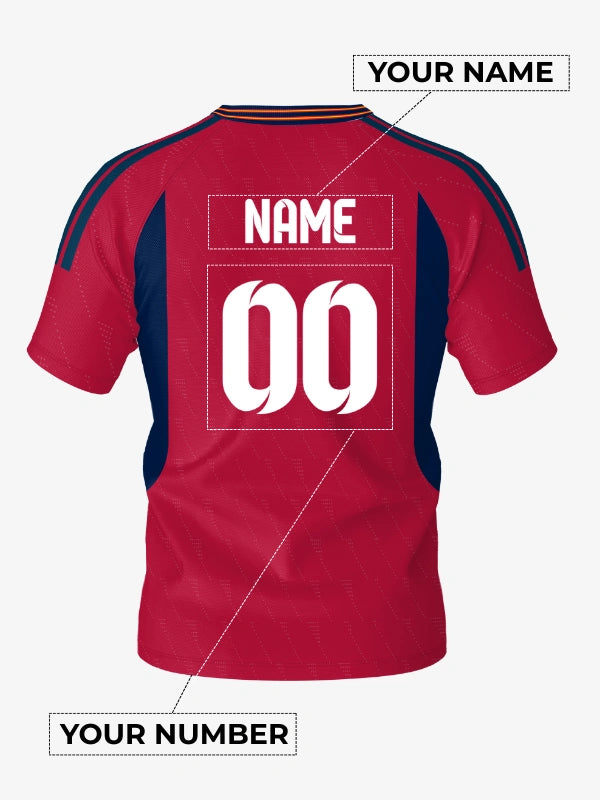 Spain Soccer Jersey FIFA World Cup 2022– Fan Version by Shopsery image 5