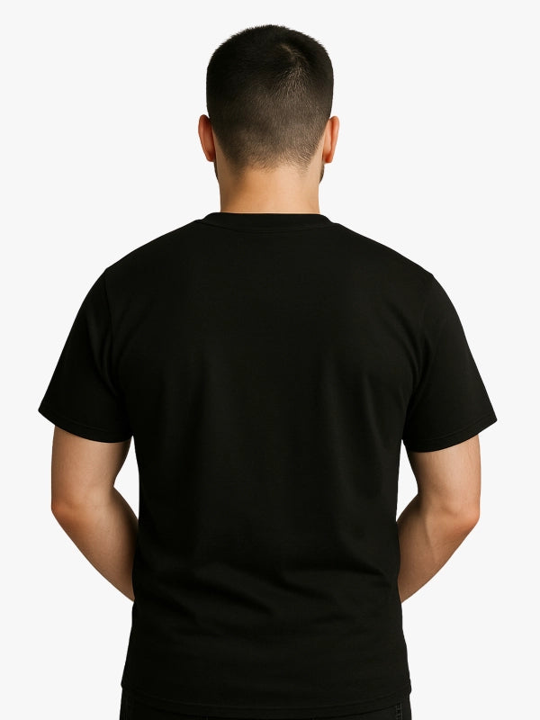 Bay Area California Sunset Graphic T-shirt (Black) image 3