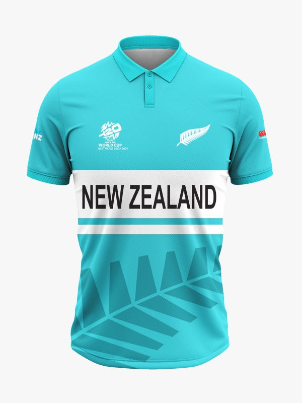 New Zealand T20 World Cup Cricket Jersey 2024 – Fan Version by Shopsery image 3