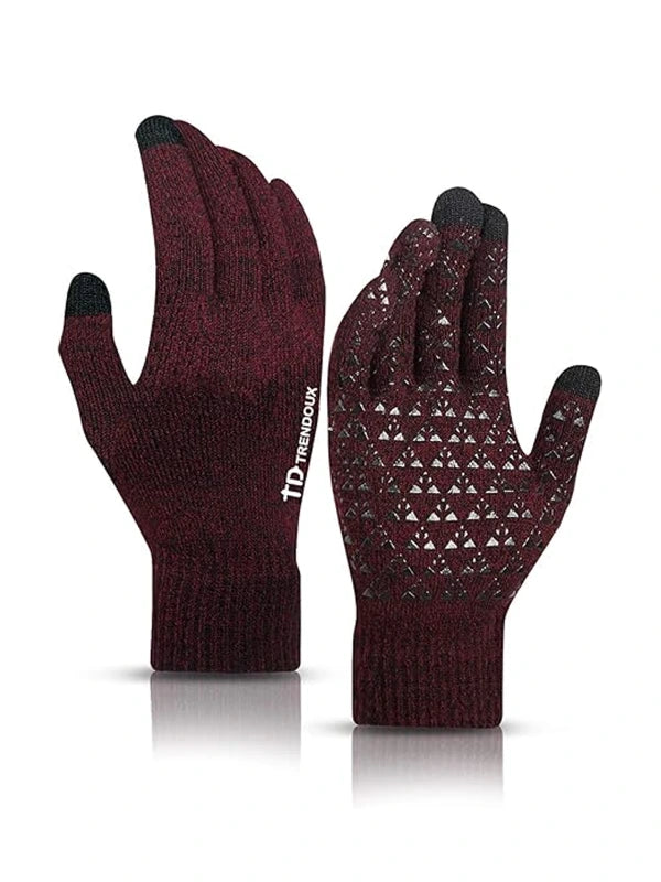 Winter Gloves – Warm Touchscreen Thermal Knit Design by Shopsery image 6
