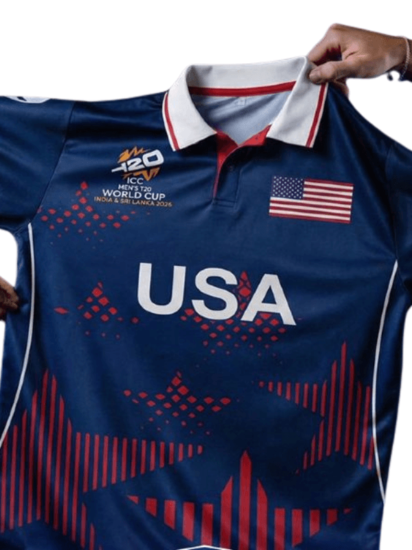 USA ICC Men's T20 World Cup 2026 Cricket Jersey – Fan Version image 4