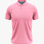 Custom Printed Polo T-Shirts – Premium Cotton (Pink) | Company Polo Shirts with Logo image 2