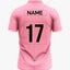 Custom Printed Polo T-Shirts – Premium Cotton (Pink) | Company Polo Shirts with Logo image 1