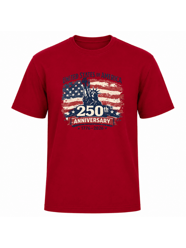 USA 250th Anniversary Patriotic T-Shirt | United States of America 1776–2026 Graphic Tee image 13