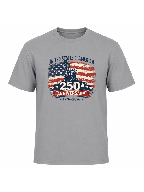 USA 250th Anniversary Patriotic T-Shirt | United States of America 1776–2026 Graphic Tee image 11