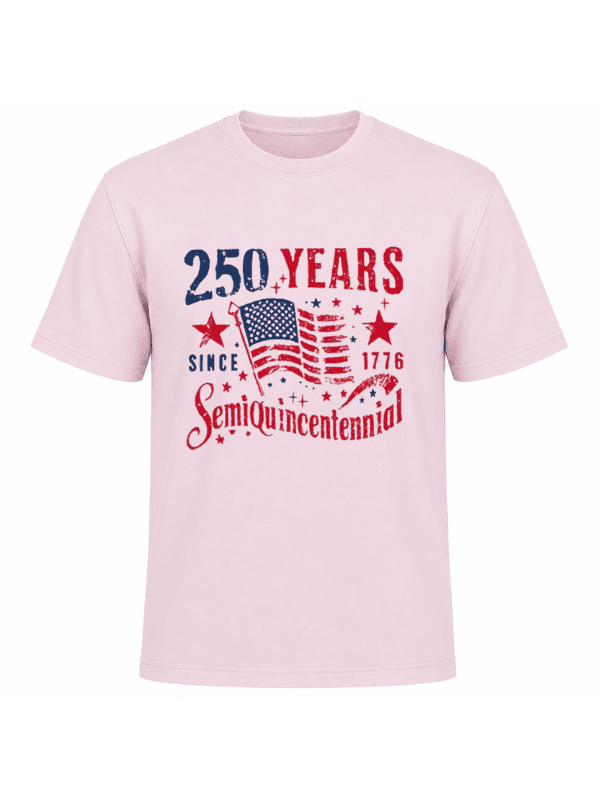 America 250th Anniversary T-Shirt | USA Semiquincentennial 1776–2026 American Flag Patriotic Graphic Tee image 7
