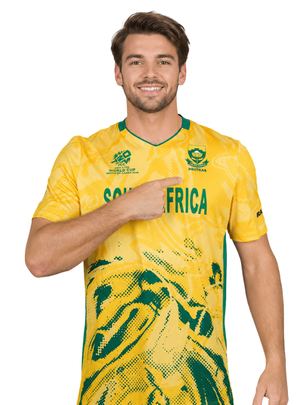 South Africa ICC Men's T20 World Cup 2026 Cricket Jersey – Fan Version by Shopsery image 3