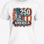 America 250 Years T-Shirt | Statue of Liberty USA 250th Anniversary Semiquincentennial 1776–2026 Patriotic Graphic Tee image 2