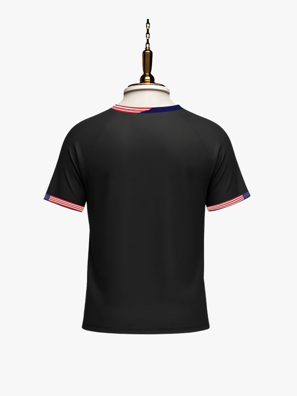USA World Cup Signature Jersey (Black) By Shopsery image 4
