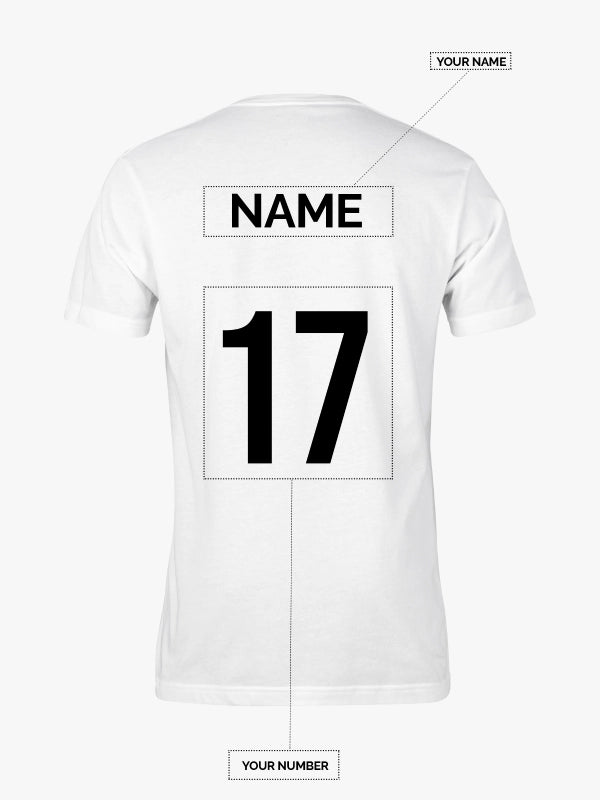 Custom V-Neck t Shirts Ultra Soft Add Your Text for Men & Women Unisex Cotton T Shirt image 2