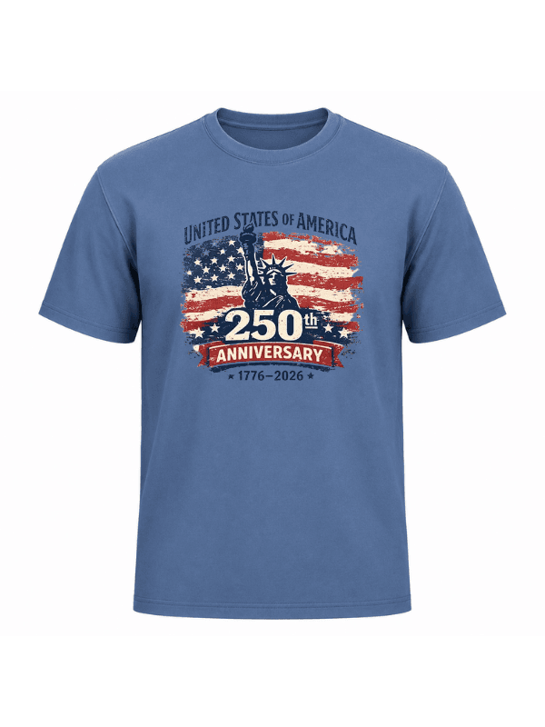 USA 250th Anniversary Patriotic T-Shirt | United States of America 1776–2026 Graphic Tee image 7
