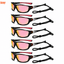 Shopsery Sports Polarized Sunglasses for Men – 5 Pack Combo | UV400 Protection | HD Polarized Outdoor Driving Cycling Fishing Sunglasses - 5 Pink image