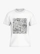 Music Doodle Graphic T-shirt (White) image 0