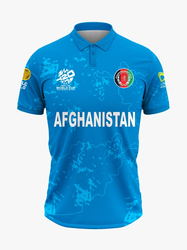 Afghanistan T20 World Cup Cricket Jersey 2024 – Fan Version by Shopsery image 3