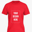Custom T Shirt - Red Color Premium Personalized T-Shirts by Shopsery image 0
