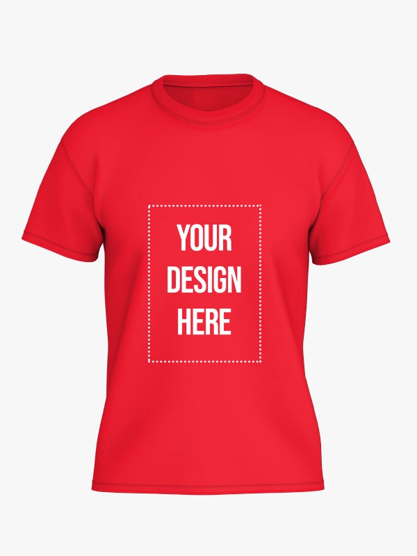 Custom T Shirt - Red Color Premium Personalized T-Shirts by Shopsery image 0