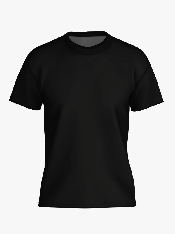 Custom T Shirt -Black Color Premium Personalized T-Shirts by Shopsery image 1