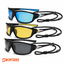 Shopsery Polarized Sports Sunglasses for Men 3 Pack Combo – UV400 Protection | HD Polarized Driving, Fishing &amp; Cycling Sunglasses - Blue+Yellow+Black image