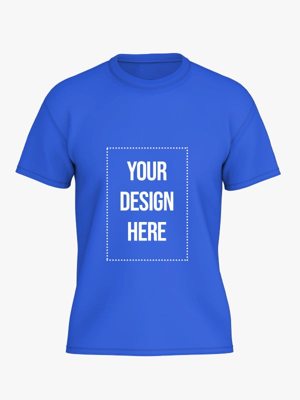 Custom T Shirt - Royal Blue Color Premium Personalized T-Shirts by Shopsery image 0