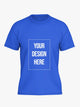 Custom T Shirt - Royal Blue Color Premium Personalized T-Shirts by Shopsery image 0