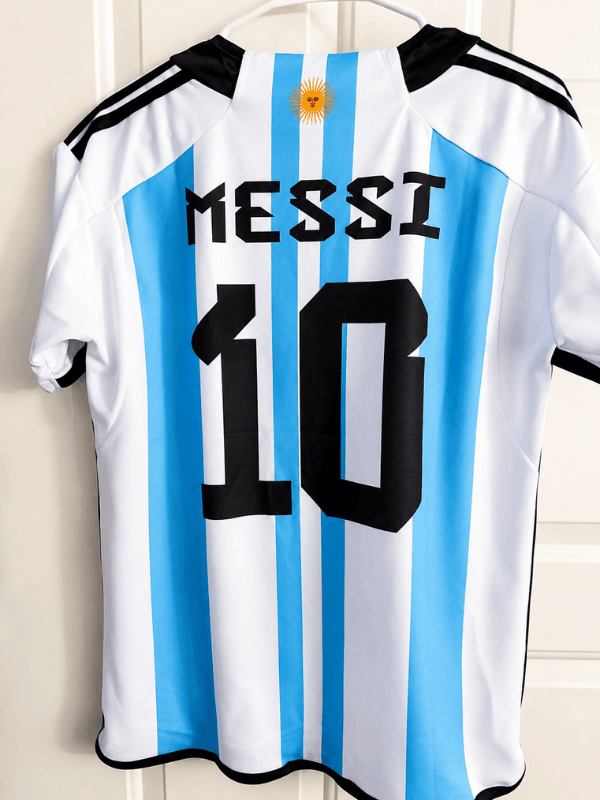 Argentina Messi 10 Jersey – Premium Football Fan Jersey image 3