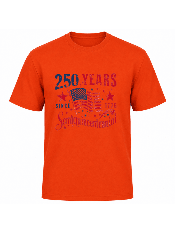 America 250th Anniversary T-Shirt | USA Semiquincentennial 1776–2026 American Flag Patriotic Graphic Tee image 6