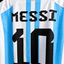 Argentina Messi 10 Jersey – Premium Football Fan Jersey image 5