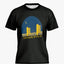 Sacramento Tower Bridge Night Graphic T-shirt (Black) image 0