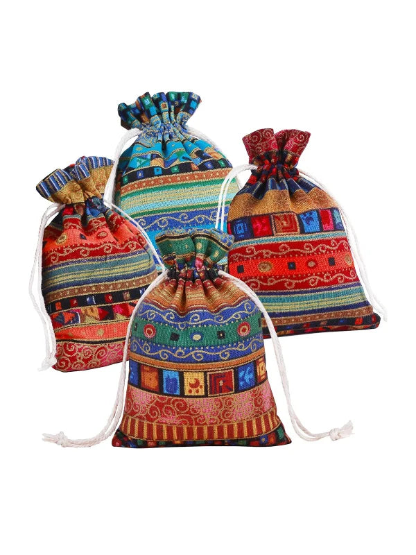 Ethnic Style Drawstring Gift Bags by Shopsery image 0