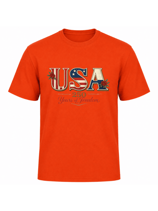 America 250 Years of Freedom Patriotic T-Shirt | USA Semiquincentennial 1776–2026 Graphic Tee image 12