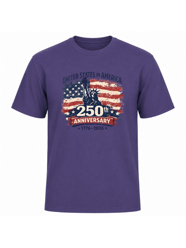 USA 250th Anniversary Patriotic T-Shirt | United States of America 1776–2026 Graphic Tee image 6