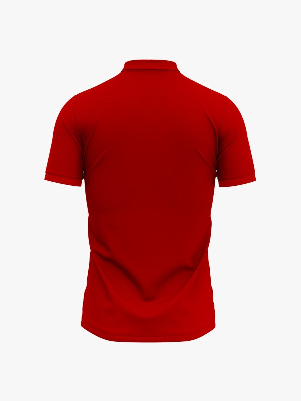 Custom Printed Polo T-Shirts – Premium Cotton (Maroon) | Company Polo Shirts with Logo image 3