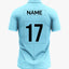 Custom Printed Polo T-Shirts – Premium Cotton (Sky Blue) | Company Polo Shirts with Logo image 1