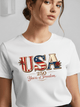 America 250 Years of Freedom Patriotic T-Shirt | USA Semiquincentennial 1776–2026 Graphic Tee image 0