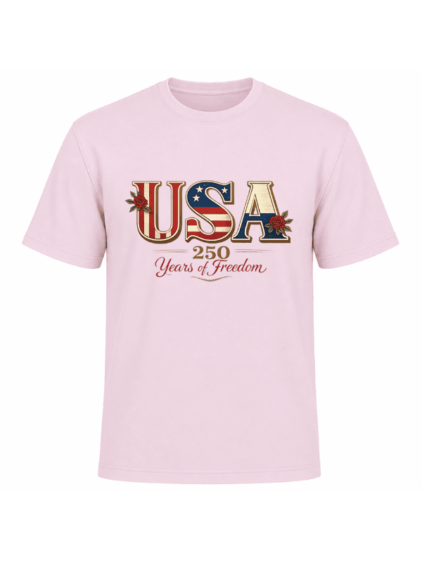 America 250 Years of Freedom Patriotic T-Shirt | USA Semiquincentennial 1776–2026 Graphic Tee image 10