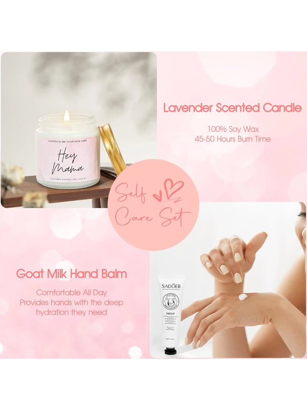 10-Piece New Mom Gift Set for Baby Girls by Shopsery image 5