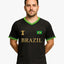 Brazil World Cup Signature Jersey (Black) By Shopsery image 1