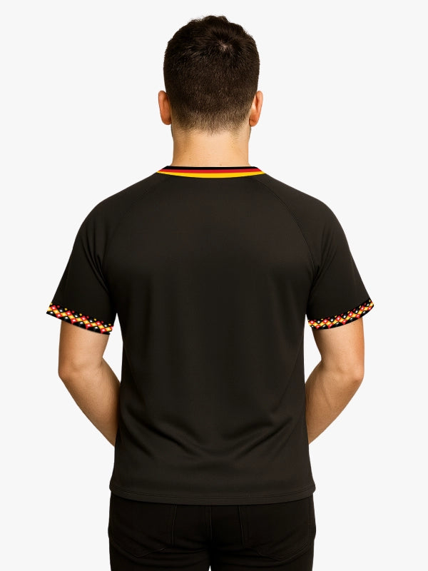 Germany World Cup Signature Jersey (Black) By Shopsery image 3