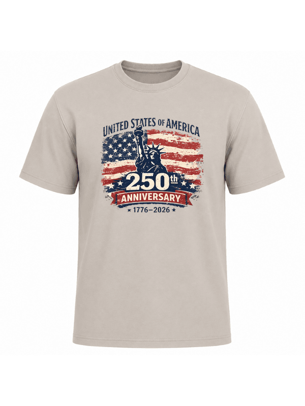 USA 250th Anniversary Patriotic T-Shirt | United States of America 1776–2026 Graphic Tee image 8