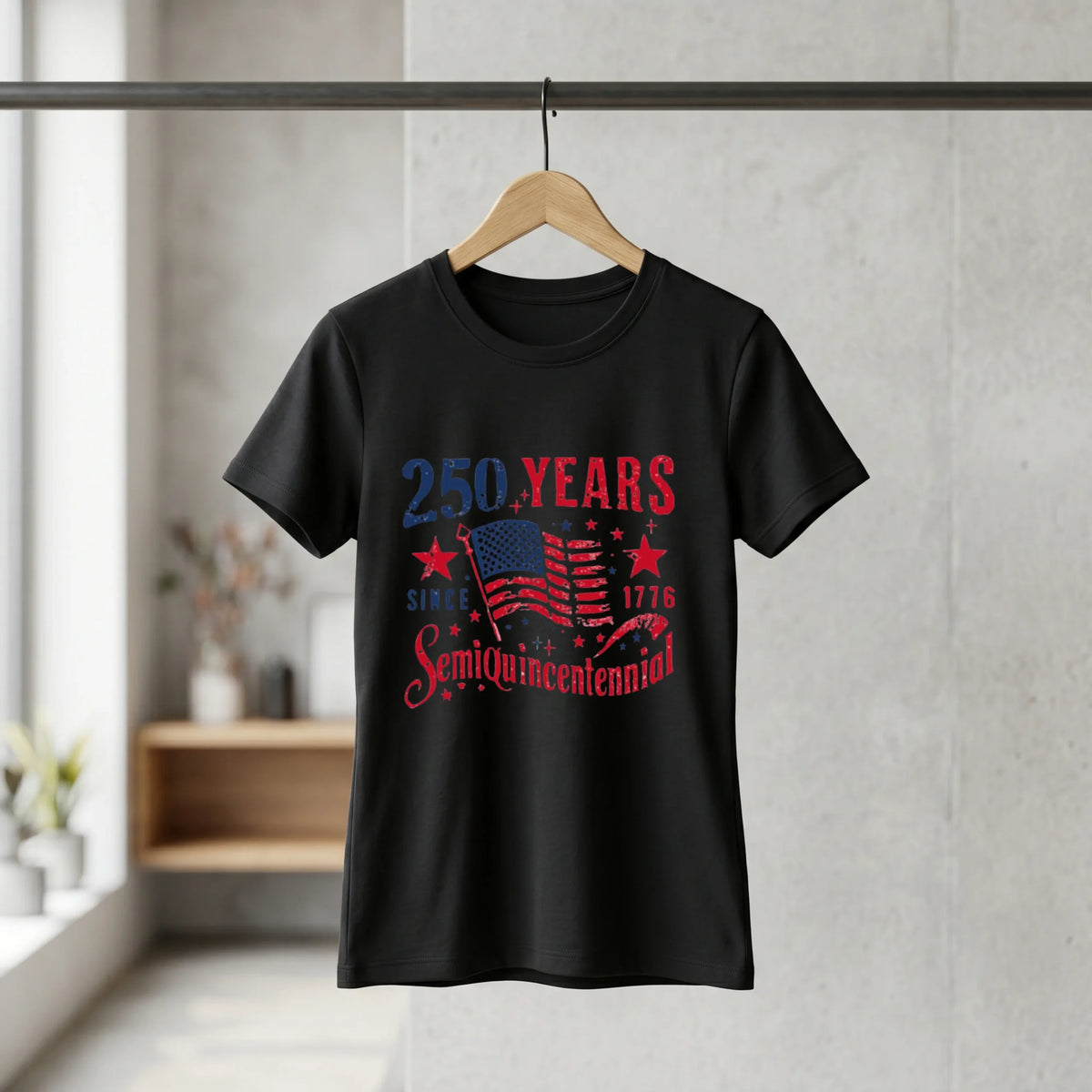 America 250th Anniversary T-Shirt | USA Semiquincentennial 1776–2026 American Flag Patriotic Graphic Tee image 13