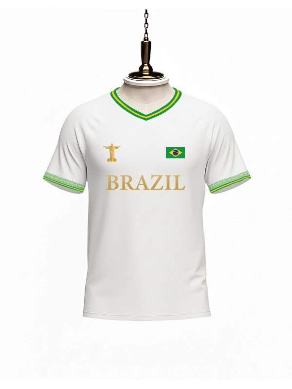 Brazil World Cup Signature Jersey (White) by Shopsery image 2