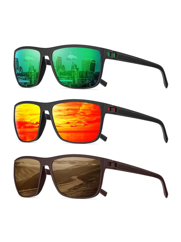 UV protection 3 Pack Polarized Sunglasses by Shopsery image 8