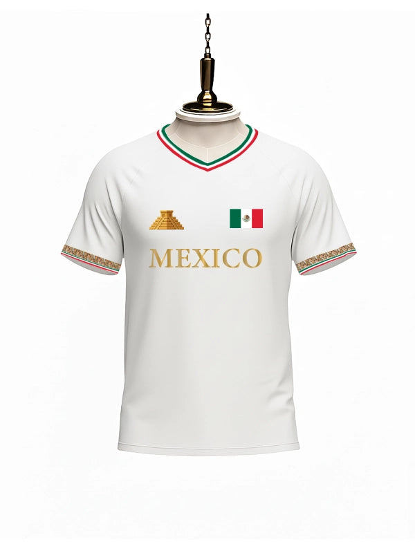 Mexico World Cup Signature Jersey (White) By Shopsery image 2