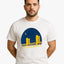 Sacramento Tower Bridge Night Graphic T-shirt (White) image 1