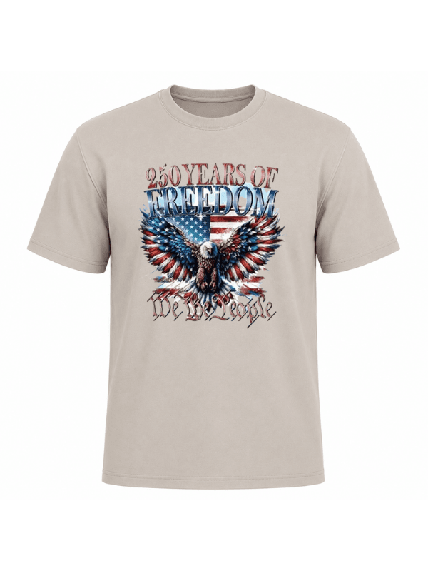 250 Years of Freedom Patriotic Eagle T-Shirt | We The People USA 250th Anniversary Graphic Tee image 12