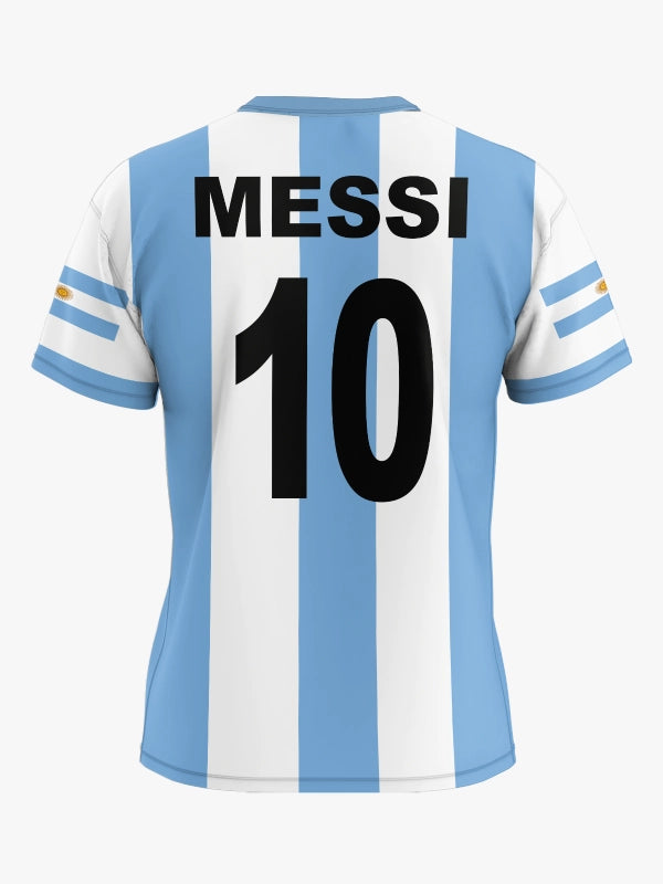Argentina 3-Star World Cup Winning Soccer Jersey by shopsery image 4