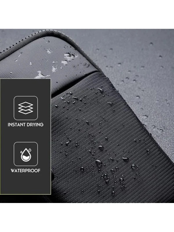 Crossbody Sling Bag | Dual Pocket Water Resistant Chest Bag for Men and Women image 3