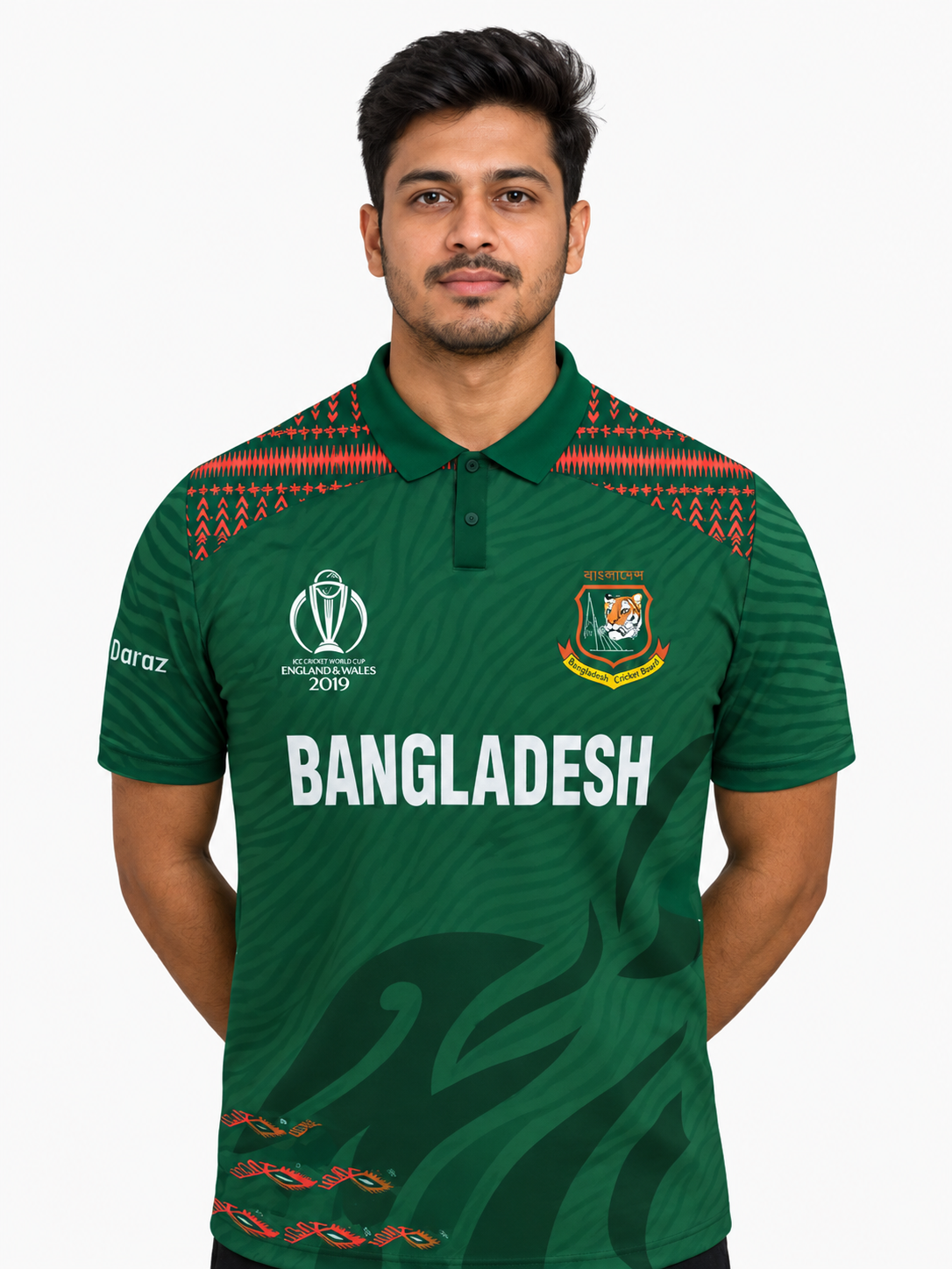 Bangladesh ODI World Cup Cricket Jersey 2023 – Fan Version by Shopsery